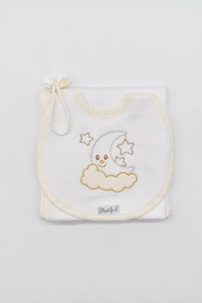 CONJ. GASA BABERO PORTACH F12 BORD. B/BEIGE MARTIFANEL