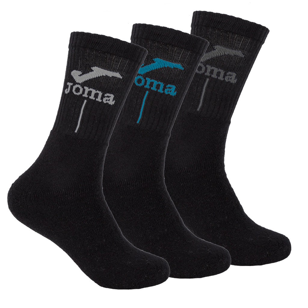 CALCETIN DEPORTIVO HOMBRE PACK 3 1081 NEGRO GBA JOMA