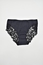 BRAGA BIKINI MUJER ENCAJE TRASERO 0475 PACK 2 NEGRO NAIARA