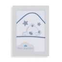 CAPA DE BAÑO 1X1 VIGGO BLANCO-PETROLEO DON ALGODON