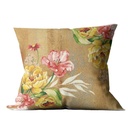 FUNDA DE COJIN JAQUARD CENTRADO FLORAL 45X45 MARCAVI