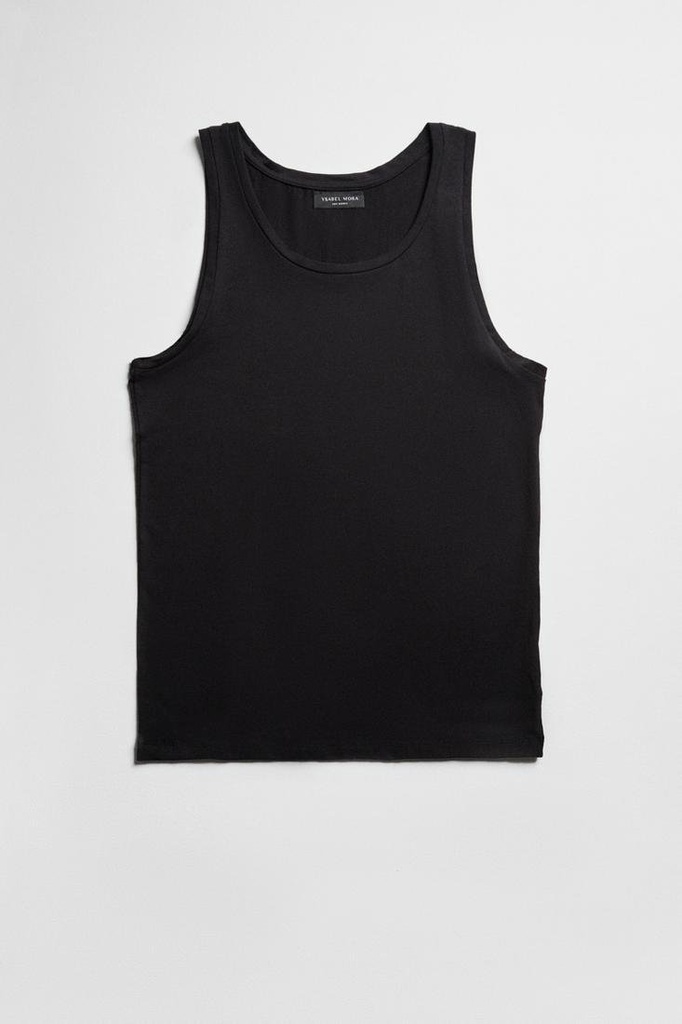 CAMISETA INTERIOR TIRANTES 20104 NEGRO YSABEL MORA