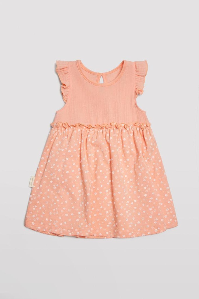 VESTIDO BEBÉ SIN MANGAS 25362 YSABEL MORA