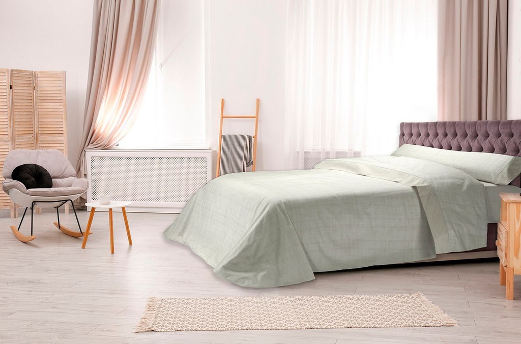 JUEGO DE SABANAS TELA P30 BEIGE MORA