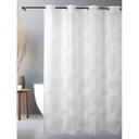 CORTINA DE BAÑO CON OLLAOS CRYSTAL FEATHERS 180X200 CAMALTEX