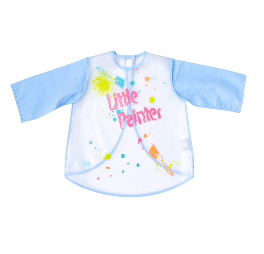 BABERO CON MANGAS DE ALGODON 5036 44X45 AZUL DUFFI