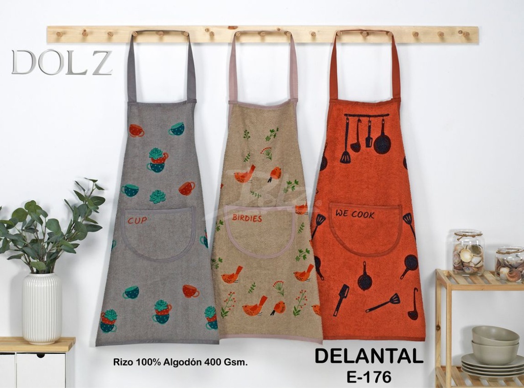 DELANTAL RIZO E-176 DOLZ