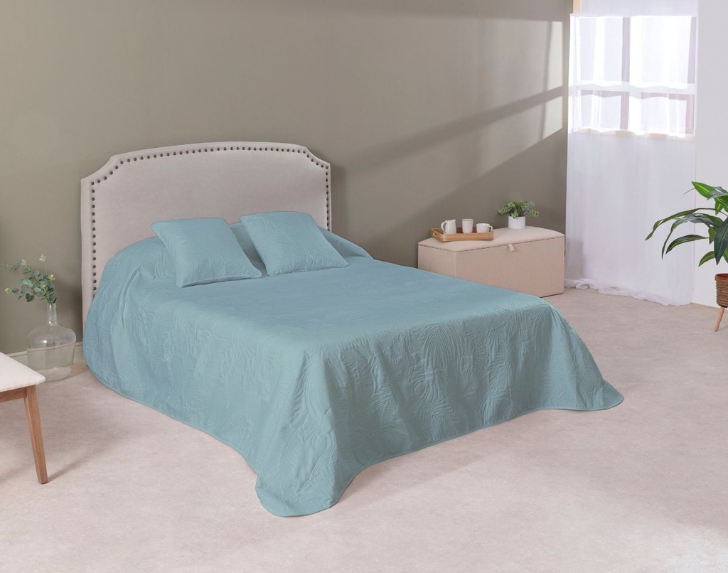 COLCHA BOUTI LUXURY AGUA MARINA BELLA DONNA