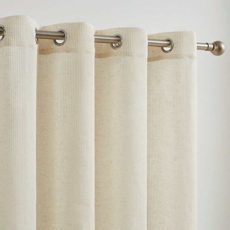 VISILLO LINO RAYITAS VD-5350 CRUDO CAMALTEX