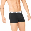 BOXER HOMBRE ALGODÓN/LYCRA CINTURA ELÁSTICA FU5016 NEGRO FILA