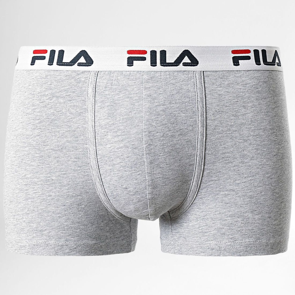 BOXER HOMBRE ALGODÓN/LYCRA CINTURA ELÁSTICA FU5016 GRIS FILA