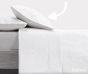 FUNDA ALMOHADA LISA BLANCO VIDAL HOME