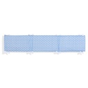 PROTECTOR CHICHONERA CUNA 40X185X3 STAR AZUL INTERBABY