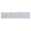 PROTECTOR CHICHONERA CUNA 40X185X3 STAR GRIS INTERBABY