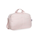 BOLSO MATERNAL VICHY ROSA DON ALGODÓN