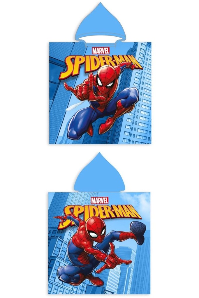 PONCHO SPIDERMAN 190166 MULTICOLOR 50X100