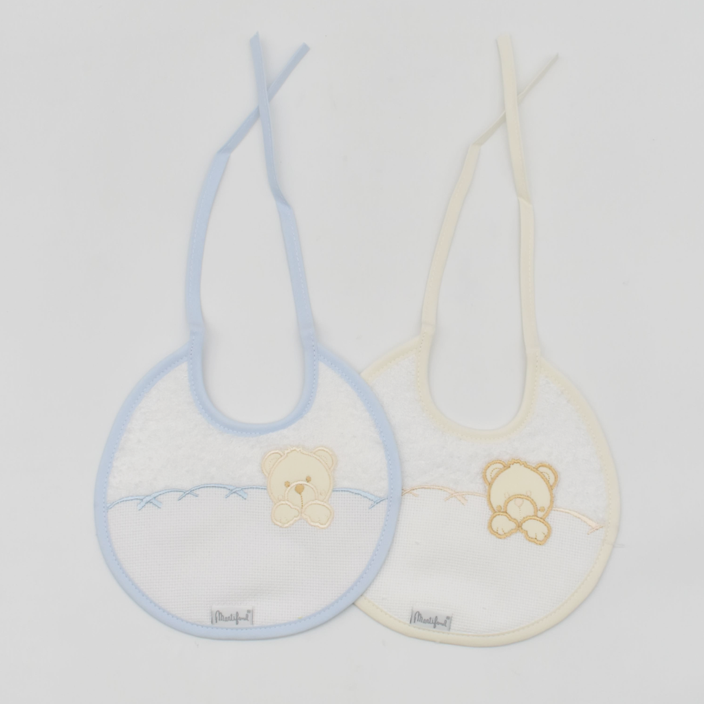 PACK 2 BABEROS 05 URSO AZUL-BEIGE MARTIFANEL