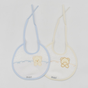 PACK 2 BABEROS 05 URSO AZUL-BEIGE MARTIFANEL