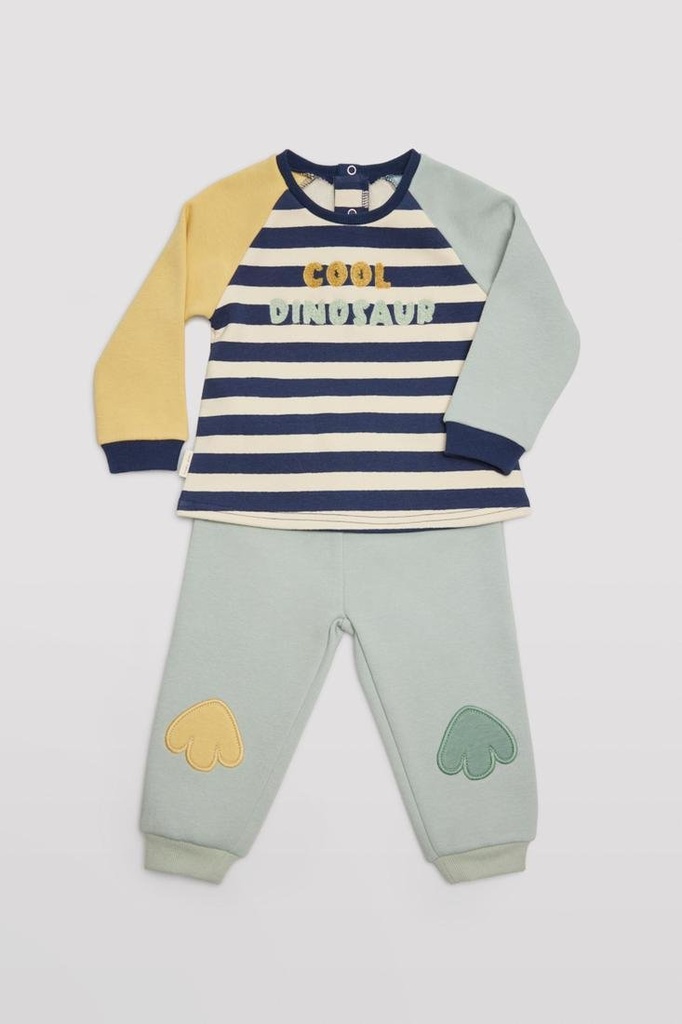 CONJUNTO BEBE MANGA LARGA 25560 YSABEL MORA