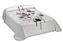 MANTA TERCIOPELO HARMONY P71 BEIGE MORA