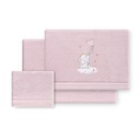 TRIPTICO CUNA CORALINA ELEFANTE GLOBO CORAZON ROSA INTERBABY