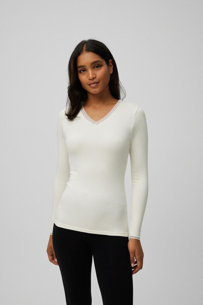 CAMISETA TÉRMICA MANGA LARGA 70018 PANACOTTA YSABEL MORA