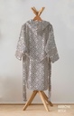 ALBORNOZ FANTASIA CON CAPUCHA ARROW BEIGE COTTONFEEL