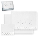 TRIPTICO CUNA CORALINA ESTRELLA LUNA BLANCO-GRIS INTERBABY