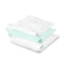 PACK 3 GASAS BAMBÚ 55X70 BEAR MENTA INTERBABY