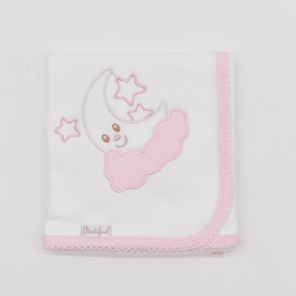 GASA F2 BORDADA LUNA 03 ROSA 65X65 MARTIFANEL