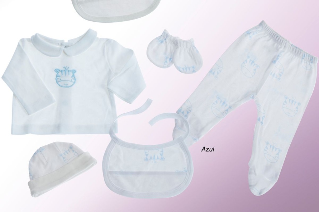 JUEGO INFANTIL 5 PZAS 10911 AZUL GAMBERRITOS