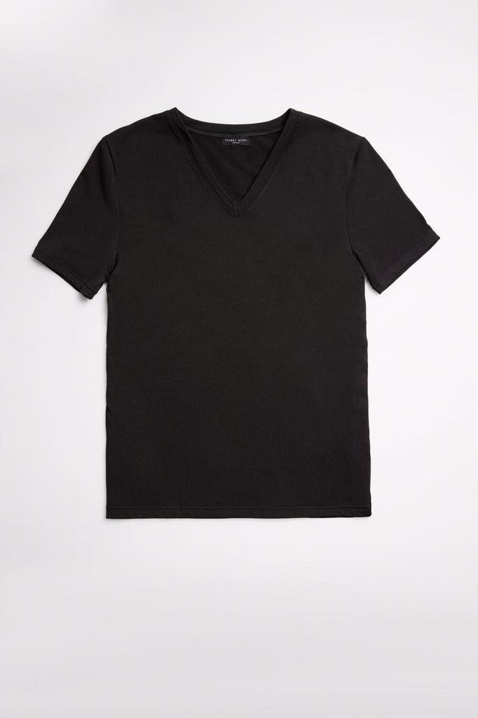 CAMISETA TÉRMICA MANGA CORTA 70100 NEGRO YSABEL MORA