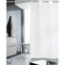 CORTINA DE BAÑO 180X200 POLYESTER LISA BLANCA STILIA