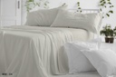 JUEGO DE SABANAS TELA DORVEL 868 LAUREL BURRITO BLANCO