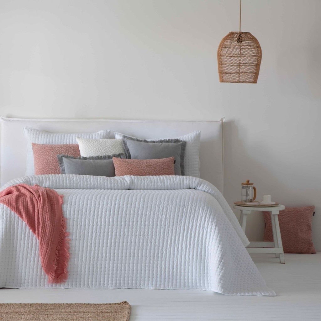 COLCHA IM BOUTI AZARA BLANCO FUN&amp;DECO