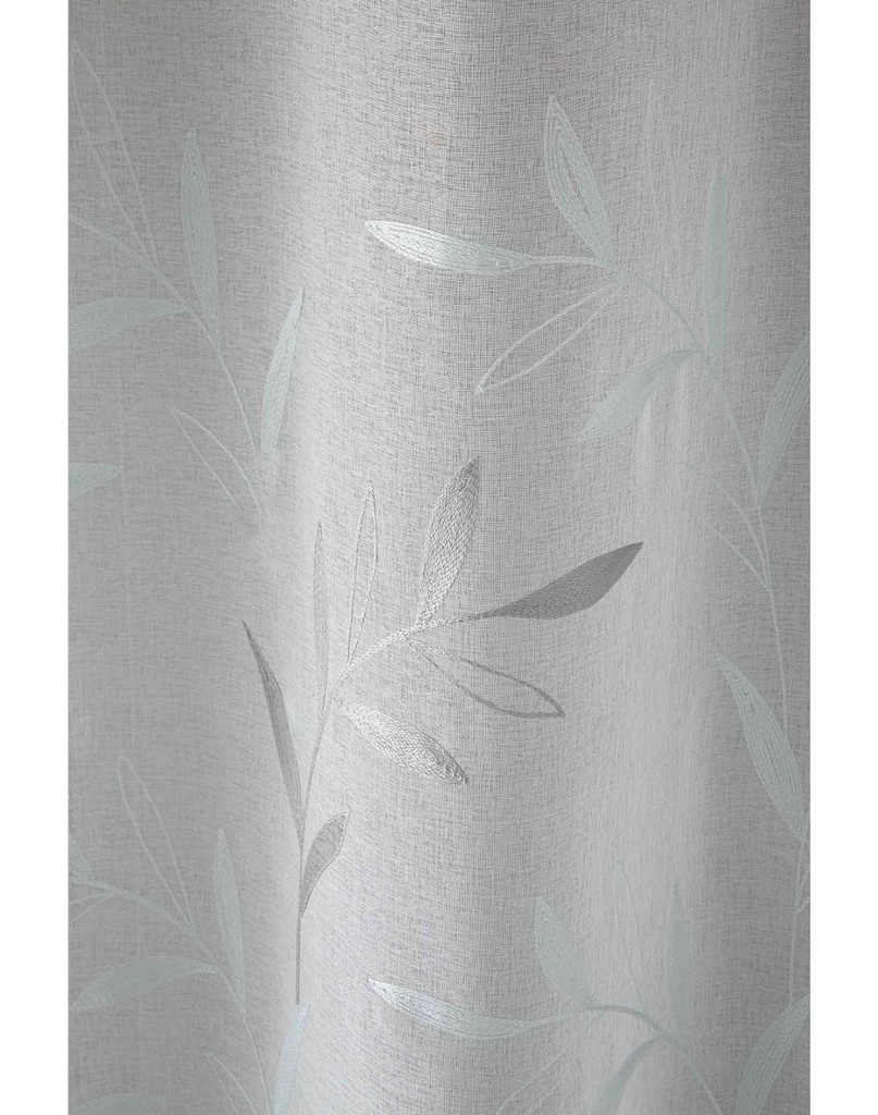 CORTINA IM THAIS 140X270 GRIS FUN&amp;DECO