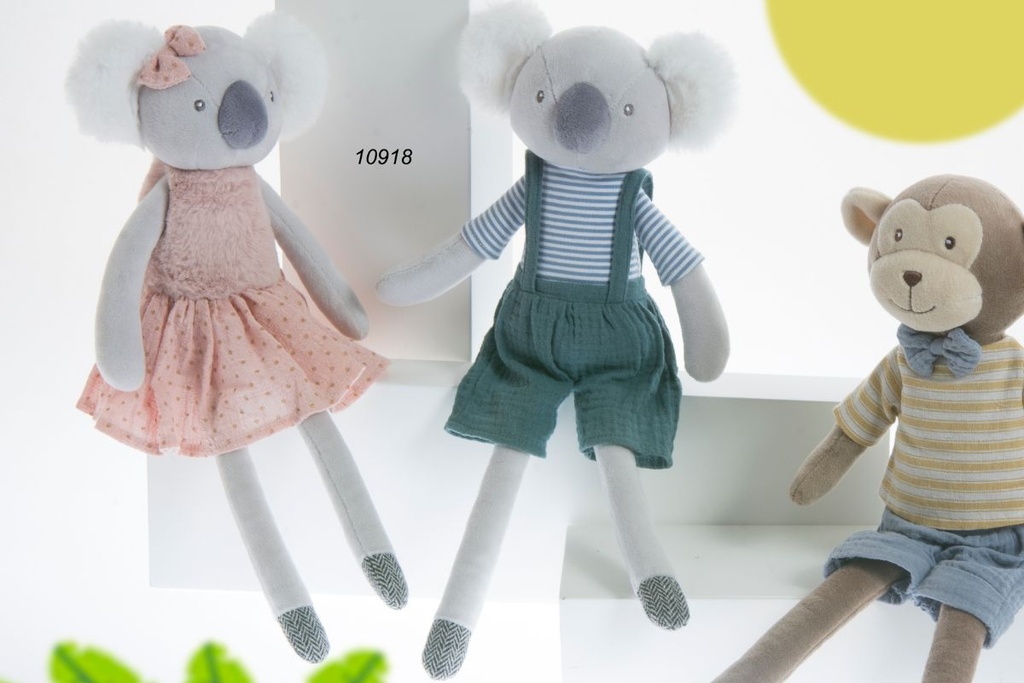 MUÑECO KOALA 10918 ROSA 40CM GAMBERRITOS
