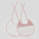 PACK 2 BABEROS 05 BI/2 20X20 ROSA VIEJO MARTIFANEL
