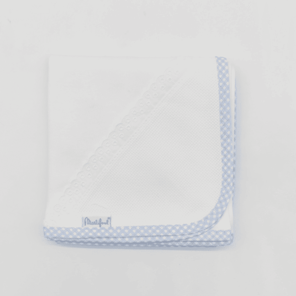 GASA F02 BI PARA BORDAR 65X65 BLANCO-AZUL MARTIFANEL