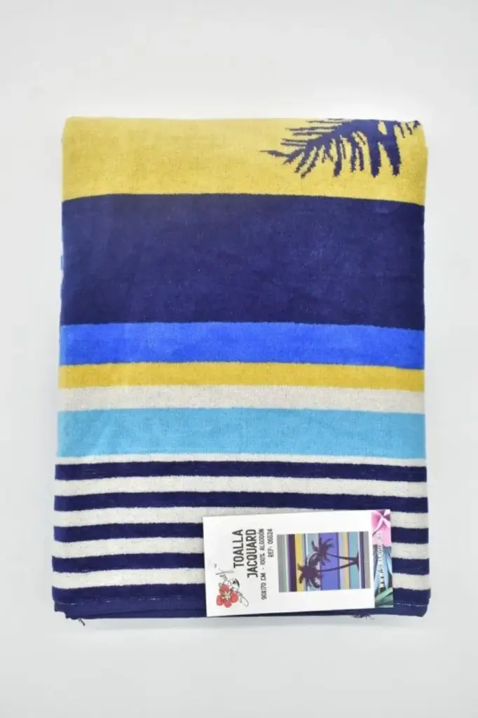 TOALLA VELOURS JACQUARD 06524 RAYA 90X170 SUN&SURF