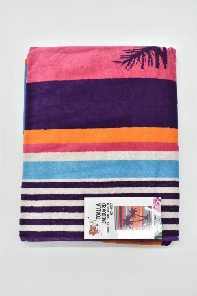 TOALLA VELOURS JACQUARD 06525 RAYA 90X170 SUN&SURF