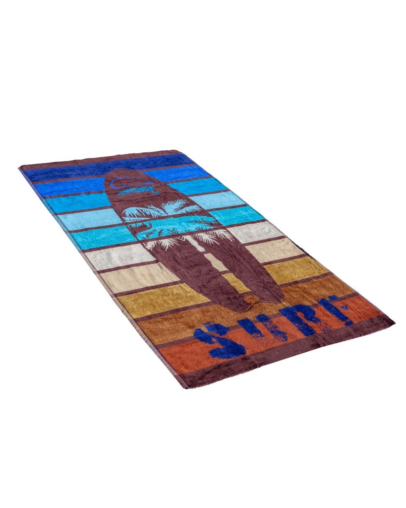 TOALLA VELOURS JACQUARD 06527 SURF 90X170 SUN&amp;SURF