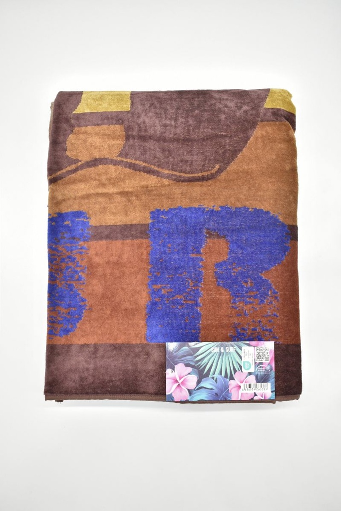 TOALLA VELOURS JACQUARD 06538 SURF 140X180 SUN&SURF