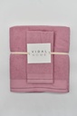JUEGO DE TOALLAS 3PZ PONTO ABERTO ROSA VIDAL HOME
