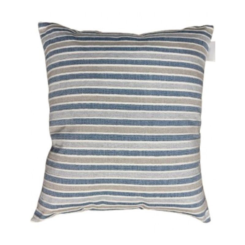 FUNDA COJIN CRUDO ALGODON CLIM 45X45 AZUL MARCAVI