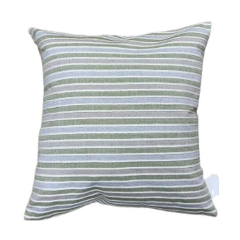 FUNDA COJIN CRUDO ALGODON CLIM 45X45 VERDE MARCAVI