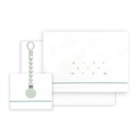 TRIPTICO CUNA ESTRELLA LUNA MULTICOLOR + CHUPETERO BLANCO-VERDE INTERBABY