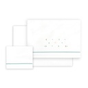 TRIPTICO COCHE ESTRELLA LUNA MULTICOLOR BLANCO-VERDE INTERBABY