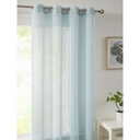VISILLO RÚSTICO LISO CON OLLAOS  VCL-001 TURQUESA 140X265 CAMALTEX