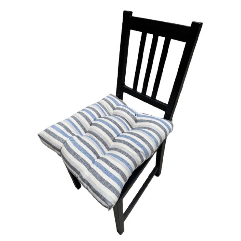 ASIENTO SILLA DIBUJOS EUROPA MEDITERRÁNEO MENORCA 45X45 AZUL MARCAVI